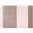 Tica Copenhagen Stripes Pink, Beige 90x130cm