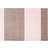 Tica Copenhagen Stripes Rosa, Beige 90x130cm