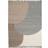 Linie Design Eik wool carpet 140x200 Brown, Beige, Grey, Pink cm
