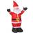 Homcom Inflatable Santa Claus Decoration 120cm