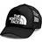 The North Face Tnf Logo Trucker Cap - TNF Black/TNF White