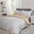 Dreamscene Dreamscene Spring Blossoms Print Duvet Cover Grey, Yellow