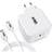 Urban-Factory Vægoplader USB kabel GSC10UF Hvid