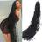 Clsfation Wavy Soft Locs Crochet Braids 36 inch 1B 6-pack