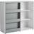 SoBuy Children Bookcase Toy Storage Cabinet Display Shelf with Sliding Door