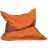 Cosmo Cosmo Indoor Bean Bag Orange