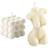 Bubble Female Body Shaped Candle 9.4cm 2pcs