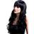 Smiffys Fever Isabelle Wig Black