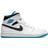 NIKE Air Jordan 1 Mid M - White/Laser Blue/Black