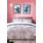 Furn Colony Palm Botanical Paradise Reversible Duvet Cover Green, Pink