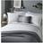 Serene Pom Pom Care Duvet Cover Grey, White