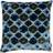 Ares Ikat Jacquard Hexagon Complete Decoration Pillows Blue