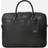Polo Ralph Lauren Leather Briefcase Bag - Musta