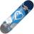 Blue Print Blueprint Spray Heart V2 Komplet Skateboard (Blå/Sølv/Teal) Blå/Sølv/Teal 7.5"