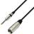 Adam Hall Adapterkabel 6,3mm stereojack 3m