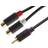 Nedis RCA - 2RCA M-F 0.2m