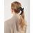 Corinne Leather Band Long Bendable Black