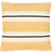 Svanefors Selma Kuddöverdrag Beige, Gul (45x45cm)