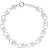 Lund Copenhagen Daisy Bracelet - Silver/White