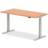 Dynamic Height Adjustable Desk Air HAS168SOAK Oak 1600 Writing Desk