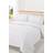 Brentfords Plain Dye Duvet Cover White