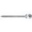 Fischer Power-Fast II 670147 Spånskivskruvar 4 16 T-profil Stål Galvaniserad 200st