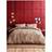 Catherine Lansfield Stag Print Reversible Duvet Cover Natural, Red, White