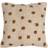 Fondaco Margo Cognac, 48x48 Kuddöverdrag Brun, Beige, Vit (50x50cm)