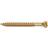 Heco 9620001 Listskruv gulkrom, torx 3,9 1000st