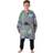 Oversized Sherpa Fleece Dinosaur Print Hoodie Blanket