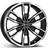 Mak Black polished 8.5x20 6/130 ET55 B84.1