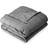 Bare Home Nontoxic Glass Weight blanket 11.3kg Grey (221x203.2cm)