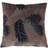 Palm Grove Velvet Jacquard Fern Complete Decoration Pillows Blue, Pink (50x)