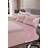 Sienna Crushed with Pillow Case Duvet Cover Silver, Grey, Pink