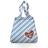 Reisenthel Mini Maxi Shopper shoppingväska tillverkad av slitstarkt polyestertyg, 43,5 x 63 x 6, Bavaria 6 (flerfärgad) AT4079