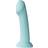 Pipedream Dillio Platinum Big Hero Turkis Dildo med Sugekop 17,2 cm Grøn
