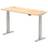 Dynamic Height Adjustable Desk Air HASCP146SMPE Maple Writing Desk