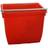 Basis Spand 13 ltr Firkantet Rød,1 stk