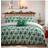 Furn Seek Santa Christmas Duvet Cover Green, White