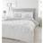Catherine Lansfield Floral Print Duvet Cover Grey, White (200x200cm)