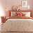 Furn Abstract Faces Duvet Cover Red, Yellow