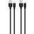 Unisynk USB A - Lightning M-M 2-pack 0.5m