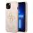 Guess GUHCP14S4GMGPI iPhone 14 6.1 quot pink/pink hardcase 4G large metal logo