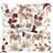 Arvidssons Textil Leksand Kuddöverdrag Beige, Röd (50x)