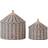 OYOY Circus Basket 2-pcs Blue