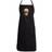 DII Gold Skull Apron Black (88.9x71.1cm)