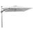 Cane-Line Hyde Luxe Tilt parasol, 3x3