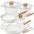 COOKLOVER - Cookware Set with lid 15 Parts