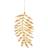 House Doctor Julepynt Tin plate leaf Dekorationsfigur