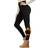 NexiEpoch Fleece Lined Leggings Women - Black